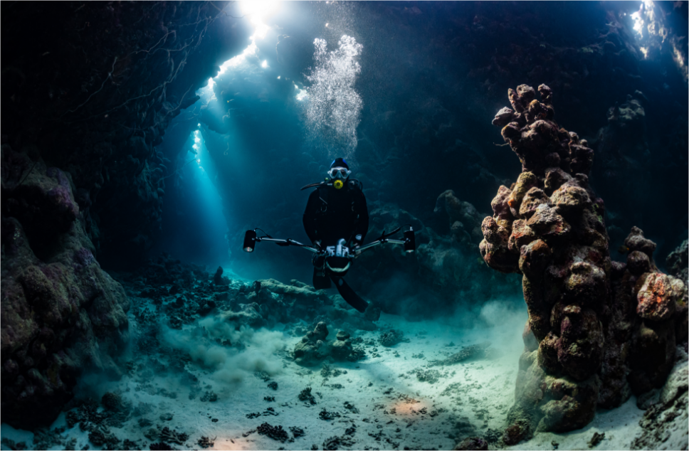 vidéo sous-marine asphérique films